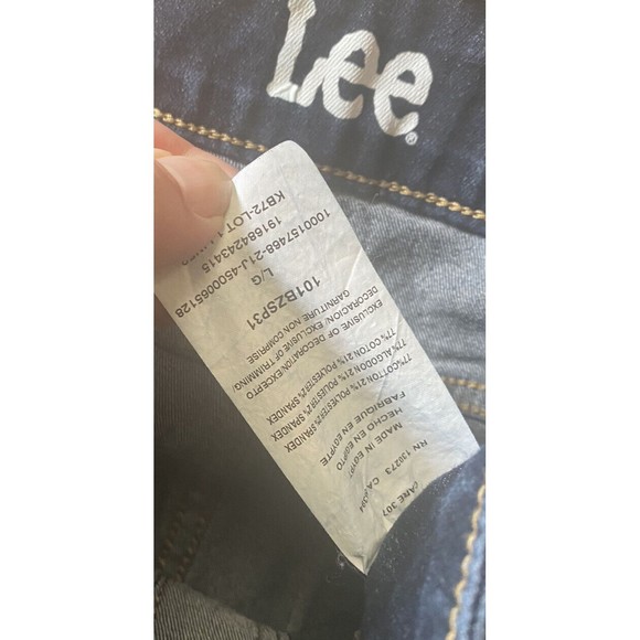 Ladies clothing lot jeans sz 12 pants 3 pr skinny legging Large Lee Faded Glory - Picture 8 of 8